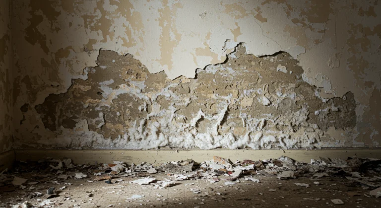 Salitre em parede interna