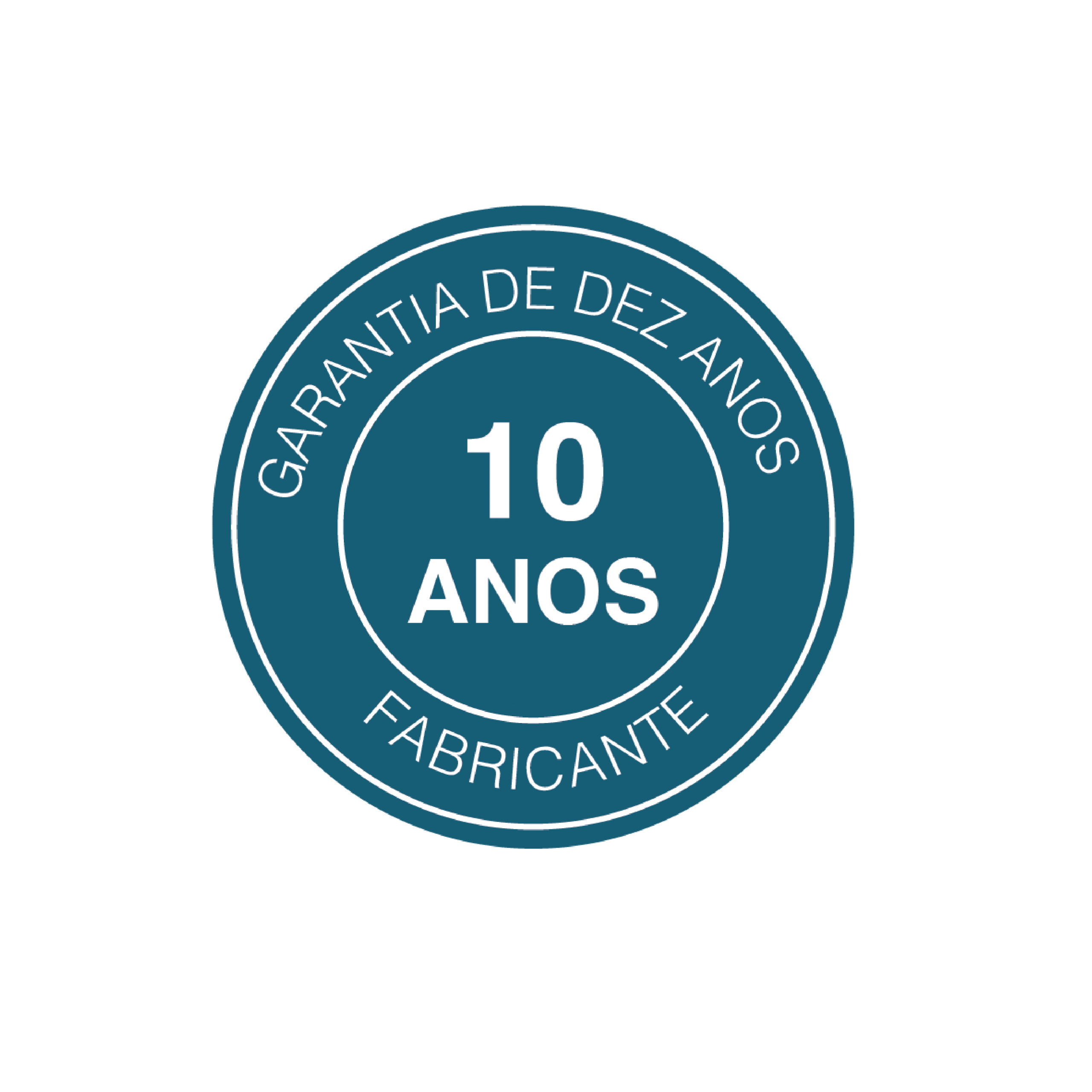 Garantia de dez anos - 10 anos - Fabricante
