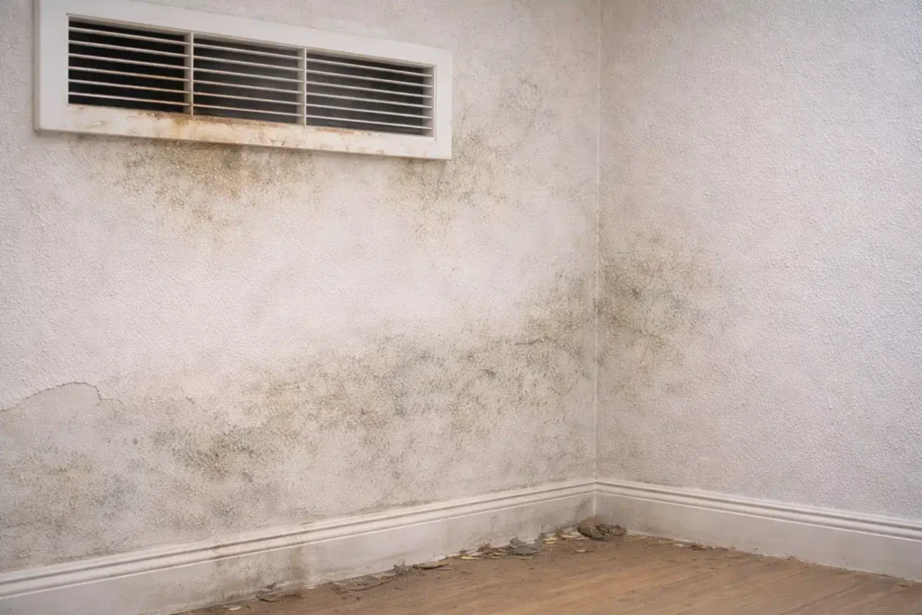 Danos causados ​​pela má ventilação da casa