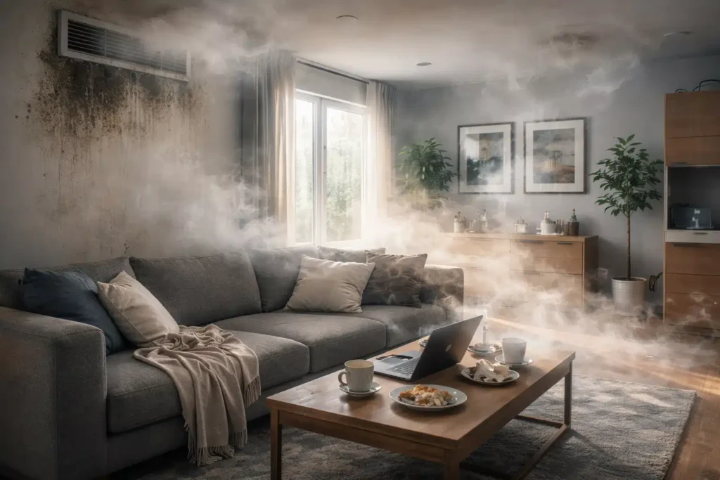 Os riscos da má ventilação em casa