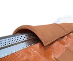 Telhas de cumeeira ventiladas